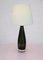 Moderne skandinavische Kunstglas Tischlampe von Sandberg Kosta, 1970er 10