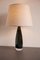 Moderne skandinavische Kunstglas Tischlampe von Sandberg Kosta, 1970er 8