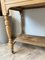 Vintage Konsolentisch aus Holz 9