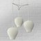 Vintage Pendant Lamp in Opal Glass by Alf Svensson for Bergboms, 1950s 1