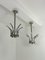 Vintage Adjustable Chromed Metal Pendants, 1970s, Set of 2 8