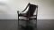 Danish Safari Chair in Leather and Mahogany, 1960s 5