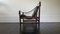 Dänischer Safari Sessel aus Leder & Mahagoni, 1960er 4