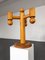 Candelabro escandinavo vintage de Uno & Östen Kristiansson, años 70, Imagen 6
