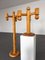 Candelabro escandinavo vintage de Uno & Östen Kristiansson, años 70, Imagen 3