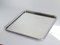 Miroir Mural Mid-Century Rectangulaire en Chrome avec Design Tubulaire 3