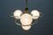 Hollywood Regency Orbit Ceiling Light, 1960s, Image 4