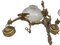 Empire Dragons Wall Lamps, 1950s, Set of 2 12