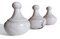 Art Deco Alabaster Lidded Urns, Spain, 1930s, Set of 3 5