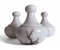 Art Deco Alabaster Lidded Urns, Spain, 1930s, Set of 3 1
