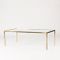 Mid-Century Glass and Brass Coffee Table from Bergboms 3