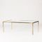 Mid-Century Glass and Brass Coffee Table from Bergboms, Image 3