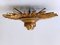 Mid-Century Modern Sunburst Flush Mounts, 1950s, Set of 2 22