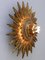 Mid-Century Modern Sunburst Flush Mounts, 1950s, Set of 2 24