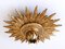 Mid-Century Modern Sunburst Flush Mounts, 1950s, Set of 2 16