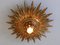 Mid-Century Modern Sunburst Flush Mounts, 1950s, Set of 2 19
