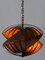 Vintage Copper Pendant Lamp by Louis Weisdorf for Lyfa, 1960s 24