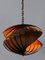 Vintage Copper Pendant Lamp by Louis Weisdorf for Lyfa, 1960s 25