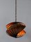 Vintage Copper Pendant Lamp by Louis Weisdorf for Lyfa, 1960s 9