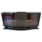 French Art Deco Macassar and Black Lacquer Sideboard, 1930s 1