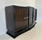 French Art Deco Macassar and Black Lacquer Sideboard, 1930s 7
