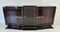 French Art Deco Macassar and Black Lacquer Sideboard, 1930s 3