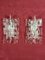 Appliques Murales en Verre de Murano, 1960s, Set de 2 1
