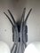 Brutalist Wall Lights in Metal with Glass, 1960s, Set of 2 7