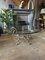 Large Circular Gold and Silver Gilt Wrought Iron Coffee Table, 1960s 13