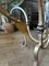 Large Circular Gold and Silver Gilt Wrought Iron Coffee Table, 1960s 14