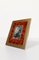 Italian Picture Frame in Gilded Aluminum and Faux Burl Formica by Mascagni, 1970s 14