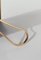 Italian Picture Frame in Gilded Aluminum and Faux Burl Formica by Mascagni, 1970s 7