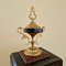 Antique French Clock with 2 Candlesticks, 19th Century, Set of 3 4