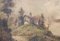 Mancini, Landscape View, Oil Painting on Hardboard, 1890s-1910s 3