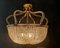 Grand Lustre Parisien en Bronze Doré, 1890s 1