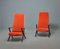 Set of Swedish Armchairs in Velvet Upholstery, 1950s 5