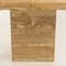 Mid-Century Large Italian Travertine Dining Table, 1970s, Image 1