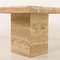 Mid-Century Large Italian Travertine Dining Table, 1970s, Image 3
