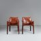 Juego de sillas Cab 413 de Mario Bellini para Cassina, años 70, Imagen 13