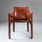 Juego de sillas Cab 413 de Mario Bellini para Cassina, años 70, Imagen 6