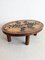 Brutalist French Lava Stone Coffee Table, 1960s, Image 6