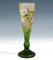 Art Nouveau Cameo Vase with Nicotiana Decor from Daum Nancy, France, 1900s, Image 2
