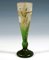 Art Nouveau Cameo Vase with Nicotiana Decor from Daum Nancy, France, 1900s, Image 4