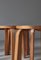 L-Bein Hocker aus rotem Linoleum & Birke von Alvar Aalto für Artek, 1960er, 5 . Set 12