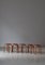 L-Bein Hocker aus rotem Linoleum & Birke von Alvar Aalto für Artek, 1960er, 5 . Set 13