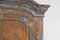 Antique Swedish Rococo Folk Art Painted Cabinet 12