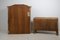 Antique Swedish Rococo Folk Art Painted Cabinet 17