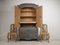Antique Swedish Rococo Folk Art Painted Cabinet 5