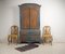 Antique Swedish Rococo Folk Art Painted Cabinet 2
