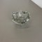 Large Murano Faceted Diamond Ashtray by Flavio Poli, 1970s 3